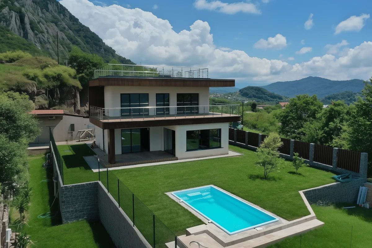 Композитный бассейн Laguna 6 — визуализация в Ноябрьске