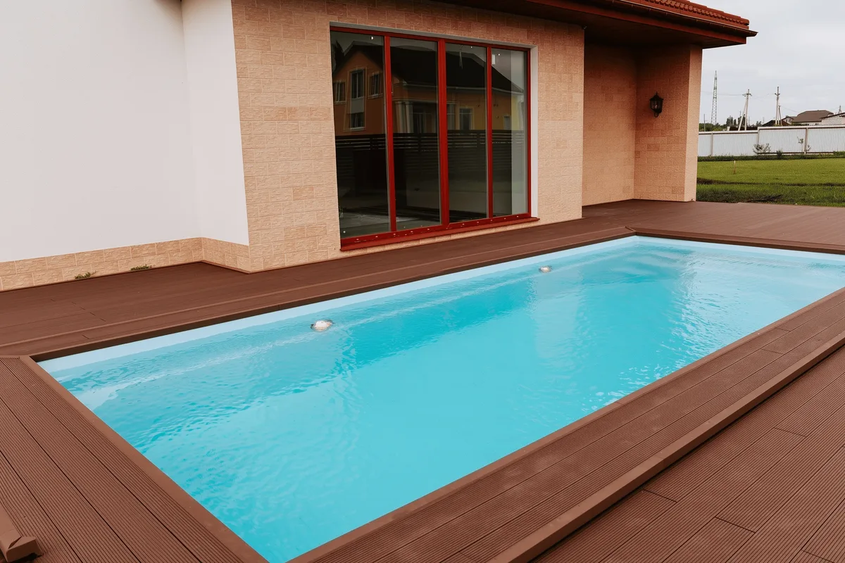 Композитный бассейн Laguna 8 — вид сверху в Ноябрьске