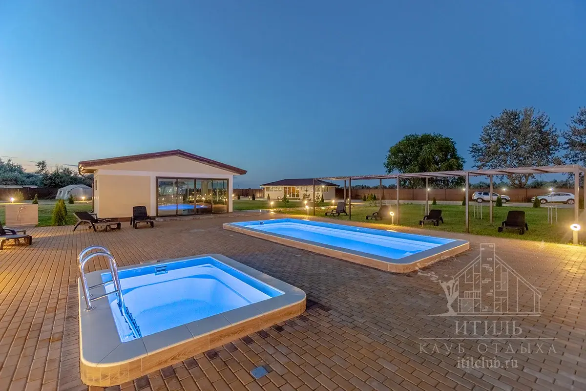 Композитная купель Laguna 3 — установка в Ноябрьске